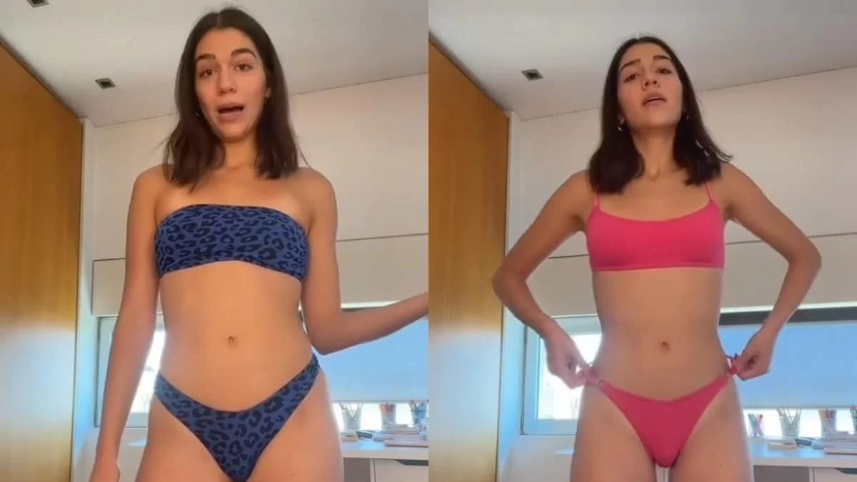 Μελίνα Νικολαΐδη: Χαμός στο Tik Tok με το βίντεο που δοκιμάζει μαγιό