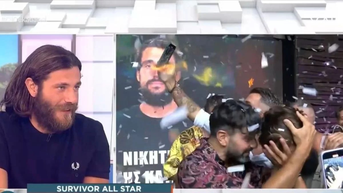 «Χαίρομαι που άνθρωποι δεν με αγάπησαν...» - Η πρώτη τηλεοπτική συνέντευξη του Νίκου Μπάρτζη μετά το Survivor All Star
