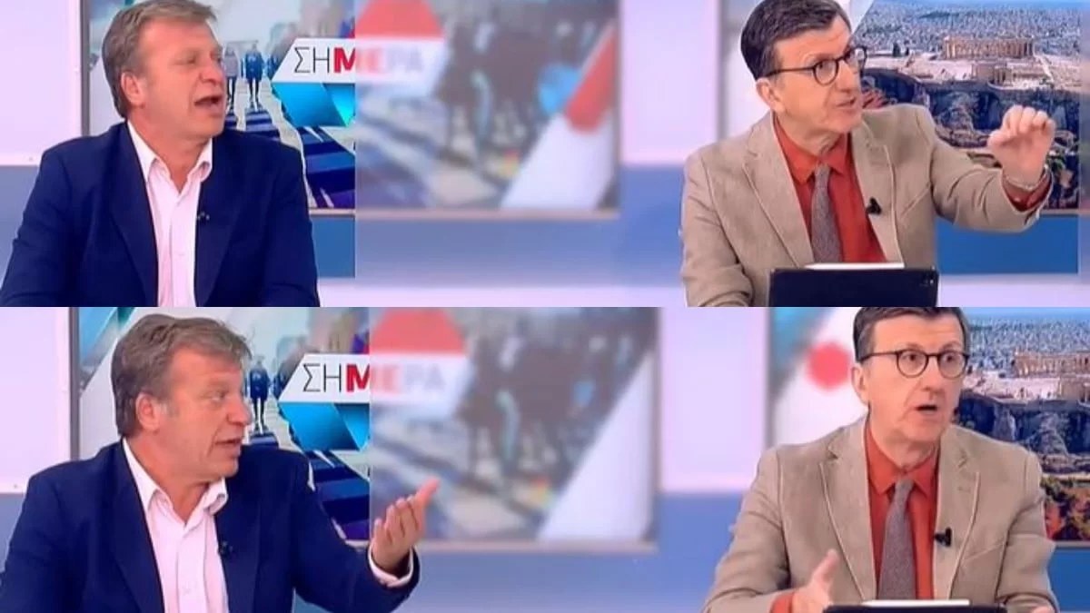 Χαλασμός στον αέρα του ΣΚΑΙ με Πορτοσάλτε και Παπαδημητρίου: «Ανακάλεσε τώρα! Ανακάλεσέ το» - «Μα δεν με αφήνεις να μιλήσω»