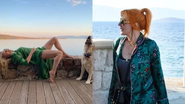 Σμαράγδα Καρύδη: Φωτογραφίες από το σπίτι της στην Αίγινα - Έχει "πιάτο" όλο το νησί και κήπο με πισίνα