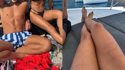 Μαζί στην Σαντορίνη μετά το Survivor All Star - Φωτογραφίες από τις σκαφάτες διακοπές τους