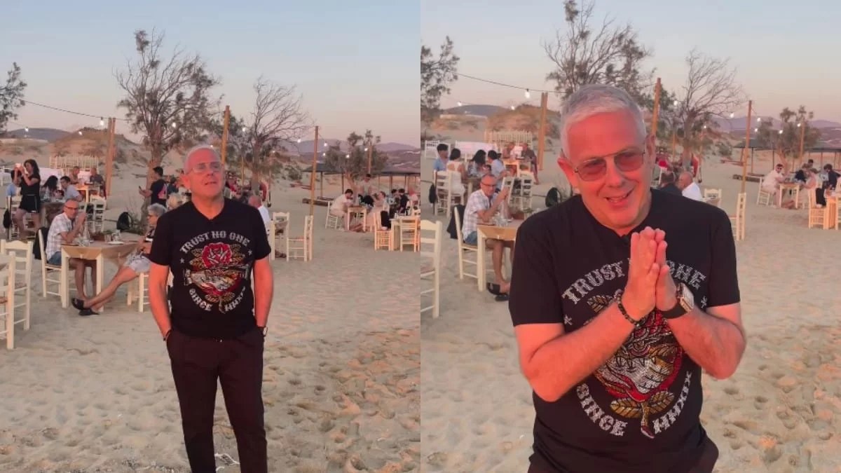 Το Savoir Vivre της παραλίας από τον Τάσο Δούση: «Δεν ξαμολάμε τα παιδιά κι όποιον πάρει ο Χάρος»