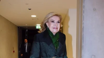 Μαριάννα Βαρδινογιάννη: Η τελευταία επίσημη εμφάνισή της - Ντυμένη στα λευκά