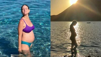 Δανάη Μιχαλάκη: Η αντίδραση της Μαρίας Κίτσου στην φωτογραφία της με φουσκωμένη κοιλίτσα