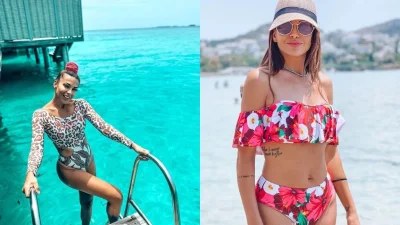 "Χαμός" στο Instagram - Η Ελένη Χατζίδου δημοσίευσε ημίγυμνη φωτογραφία μέσα από την μπανιέρα του ξενοδοχείου της στις Μαλδίβες