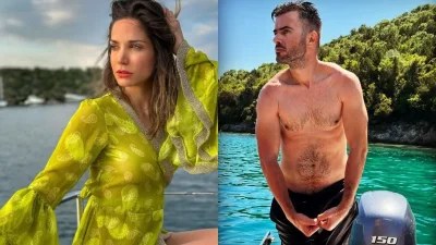 Σκαφάτες διακοπές για τον Γιάννη Τσιμιτσέλη και την Κατερίνα Γερονικολού - Μαζί τους και η κόρη του, Εύα