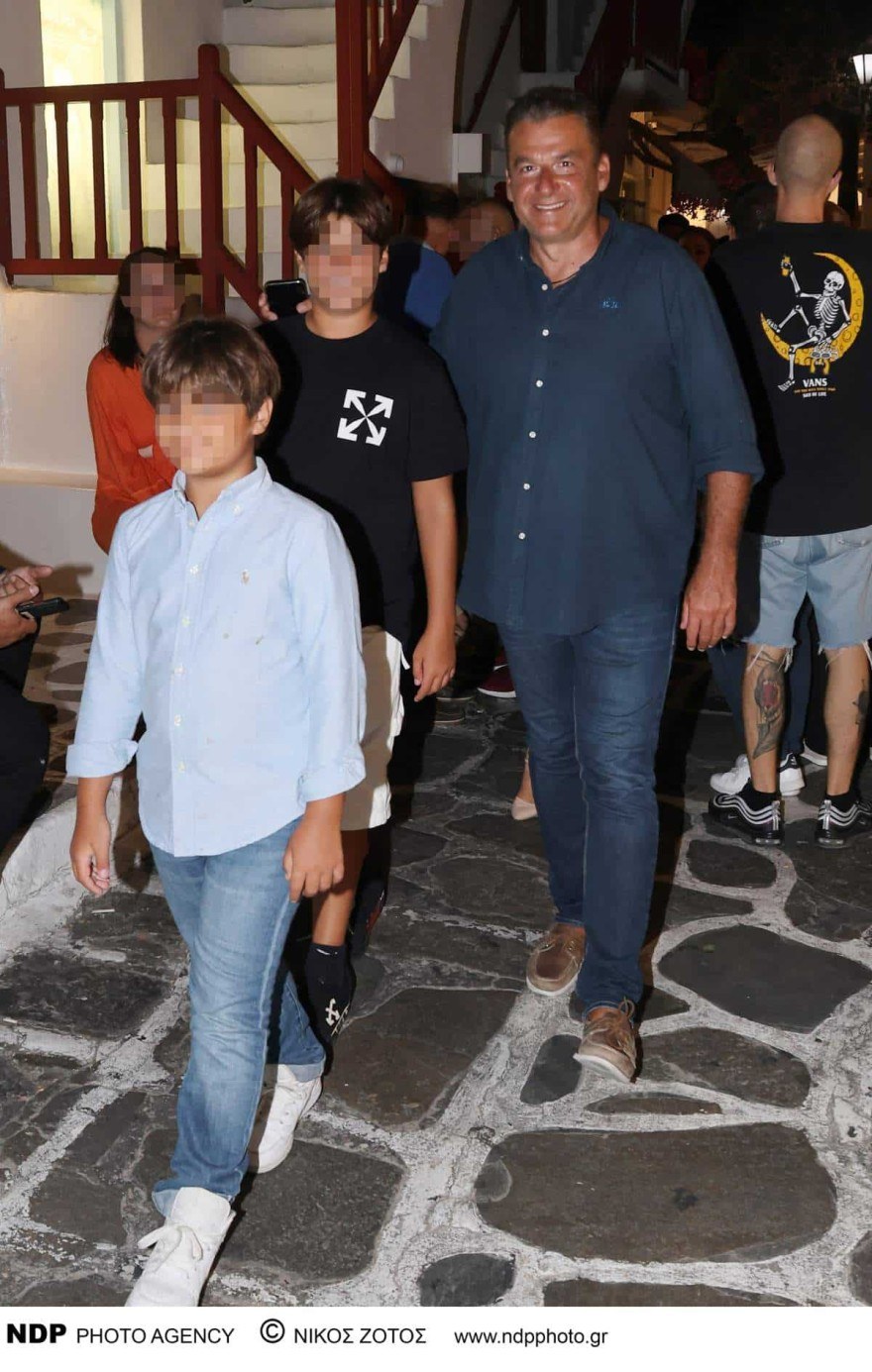 Γιώργος Λιάγκας Φαίη Σκορδά παιδιά