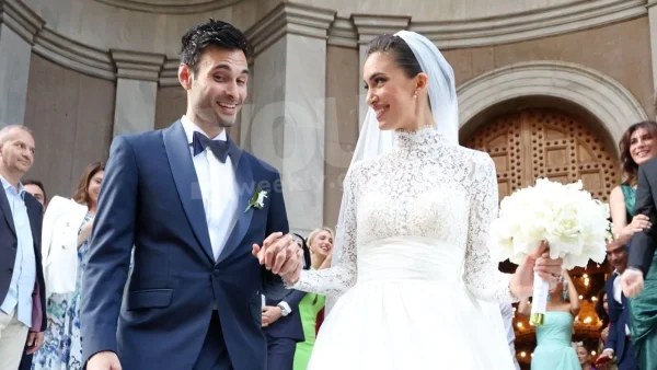 Δημοσιεύθηκε φωτογραφία λίγη ώρα πριν από τον γάμο τους - Η ερωτική εξομολόγηση της Άννας Πρέλεβιτς στον Νικήτα Νομικό