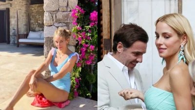 Η θέα από την πισίνα βλέπει τα απέναντι νησιά - Φωτογραφίες από το χλιδάτο εξοχικό Νομικού & Θεοδωρίδη στην Μύκονο
