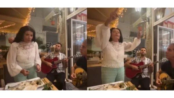 Τα "έσπασε" τα 90 της η Ζωζώ Σαπουντζάκη σε νυχτερινή της έξοδο - Έστησε γλέντι στο μαγαζί, χόρευε και τραγουδούσε