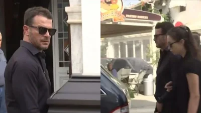 Άφησε στην άκρη το βιβλίο συλλυπητηρίων: «Πάρτε το αυτό από εδώ, η μητέρα μου...» - Η αντίδραση του Γιώργου Αγγελόπουλου στην κηδεία