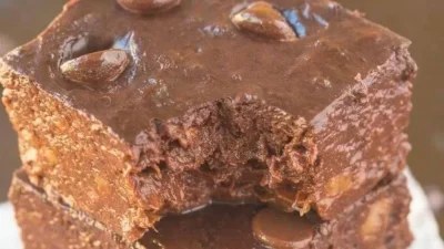 Vegan και διαίτης με 2 υλικά - Γλυκό ψυγείου "κόλαση" με σοκολάτα