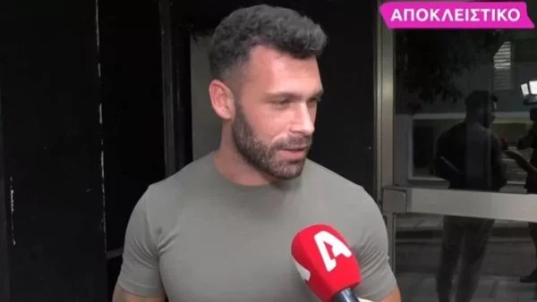 Νέο βήμα στην προσωπική ζωή του Στάθη Σχίζα, σε απόσταση αναπνοής από την Αλεξάνδρα Παναγιώταρου - Οι πρώτες του δηλώσεις μετά τον τσακωμό τους
