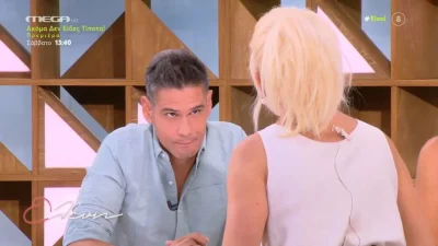 Ελένη Μενεγάκη: «Θα το πάρεις αυτό που σου αξίζει...» - Έμεινε άφωνος να την κοιτάζει ο Δημήτρης Ουγγαρέζος
