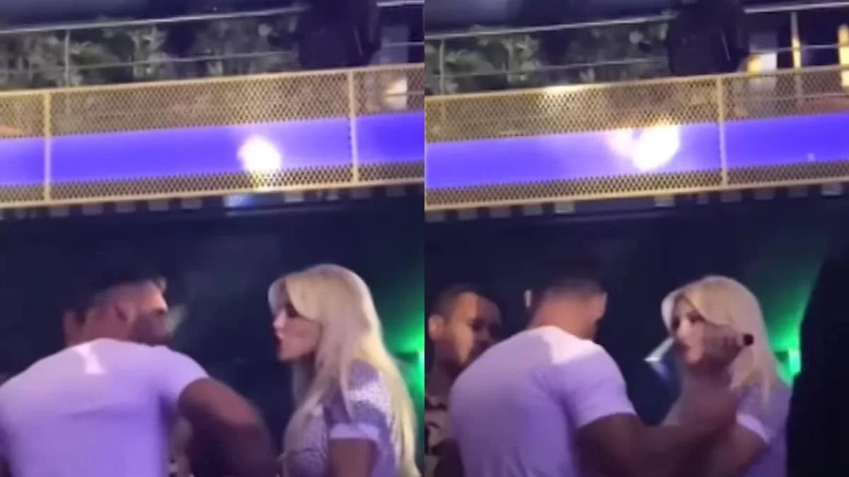 Τσακώθηκαν σε νυχτερινό κέντρο Στάθης Σχίζας & Αλεξάνδρα Παναγιώταρου - Βίντεο
