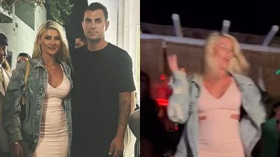 Χόρευε ξέφρενα και την κοιτούσε ο Χανταμπάκης - Πανικός με το μίνι φόρεμα της Πηλιάκη σε μαγαζί της Μυκόνου (Βίντεο)