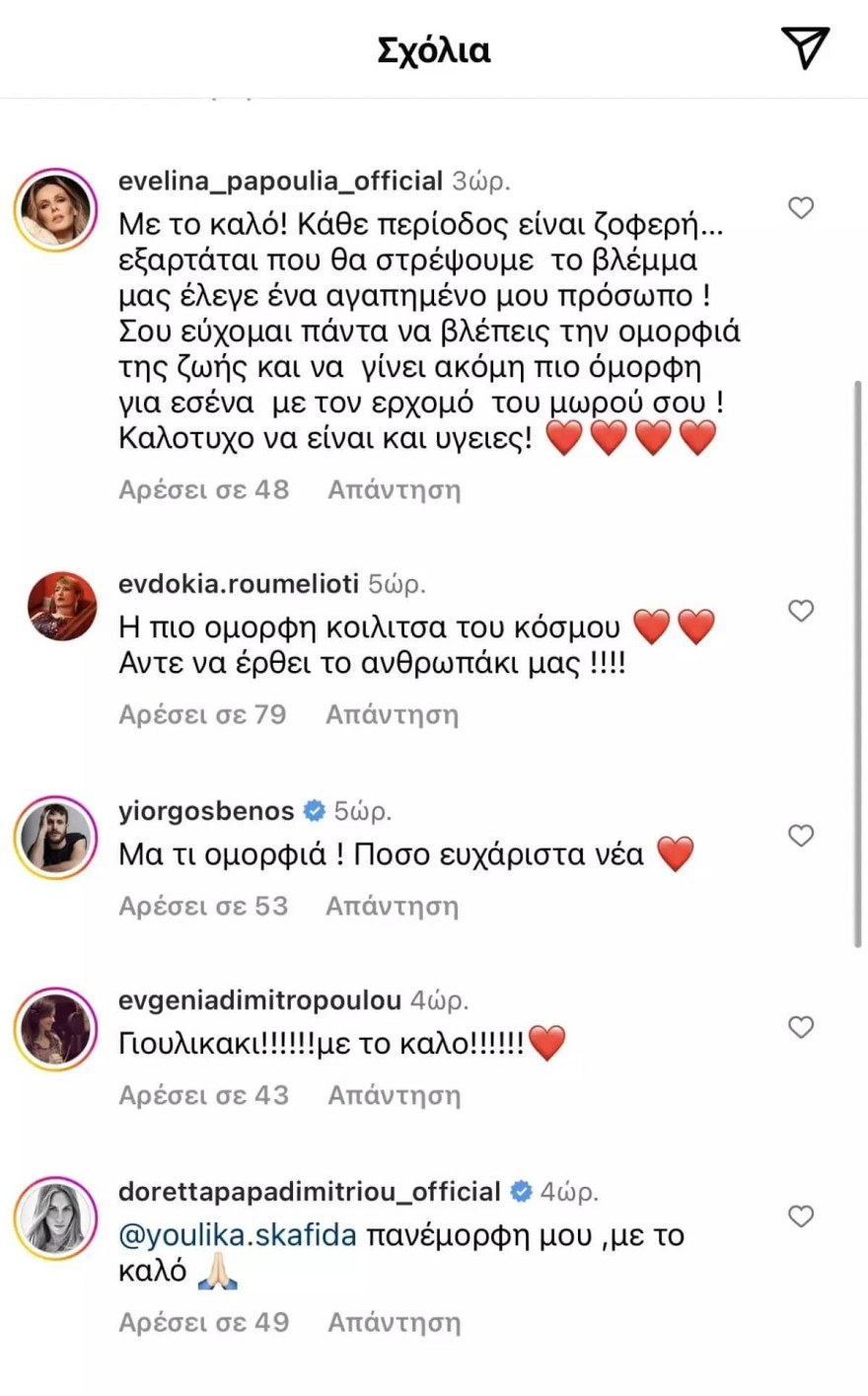 Ευχές εγκυμοσύνης Σκαφίδα
