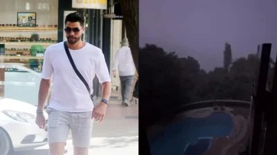 Δύσκολες ώρες για τον Παναγιώτη Βασιλάκο - Έχει εγκλωβιστεί στο Πήλιο σε ξενοδοχείο με πισίνα (Βίντεο)