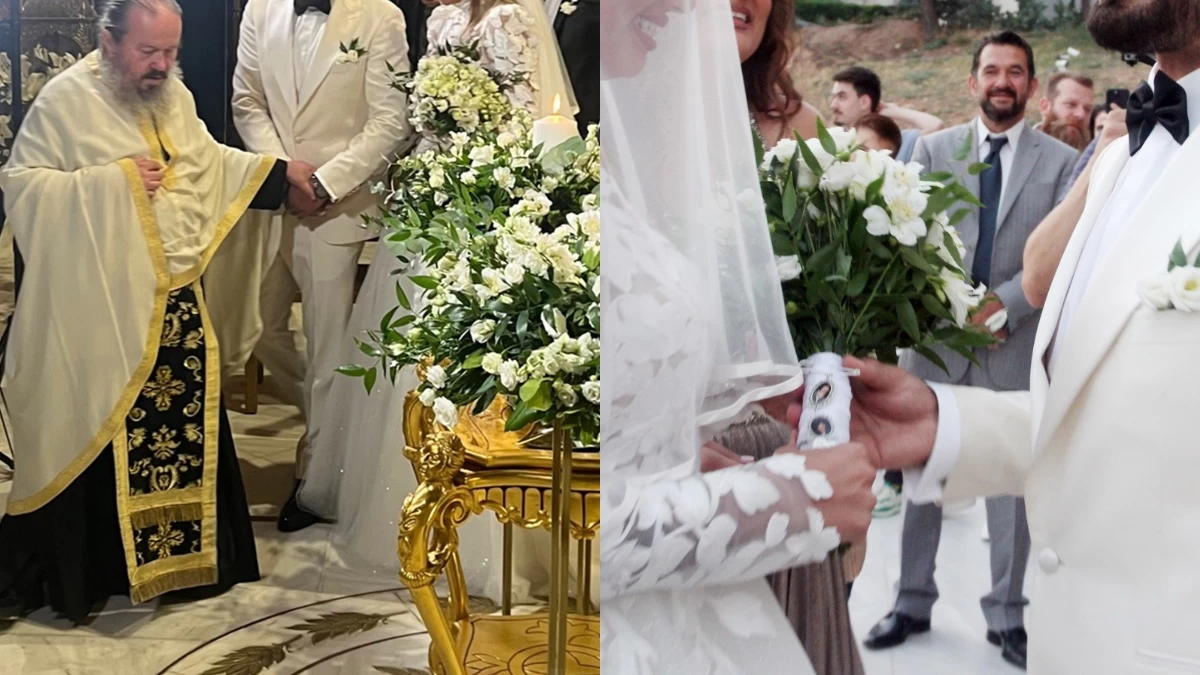 Παντρεύτηκε τον εκλεκτό της καρδιάς της πολύ γνωστή Ελληνίδα - Στα πράσινα δίπλα στη νύφη η Σάσα Σταμάτη