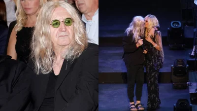 Ηρώδειο: Στις κερκίδες με τη σύντροφό του ο Νίκος Καρβέλας - Ακολούθησε το φιλί στο στόμα με την Άννα Βίσση