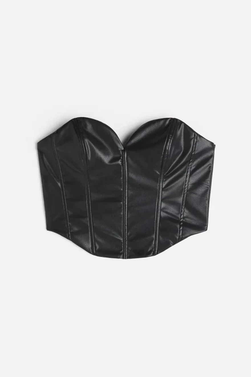 leather corset