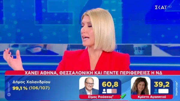 Εκλογές 2023: «Ελάτε σας παρακαλώ, μην το κάνετε αυτό!» - Έξω φρενών η Κοσιώνη, σηκώθηκε από το τραπέζι και χτυπούσε τα χέρια της