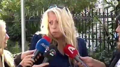 «Ξέρω ότι δεν θα ξαναγυρίσει πίσω...» - Οι πρώτες δηλώσεις της επί 7 χρόνια συντρόφου του Αίαντα Μανθόπουλου στην κηδεία του