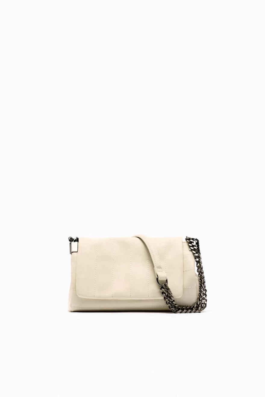τσαντα zara beige