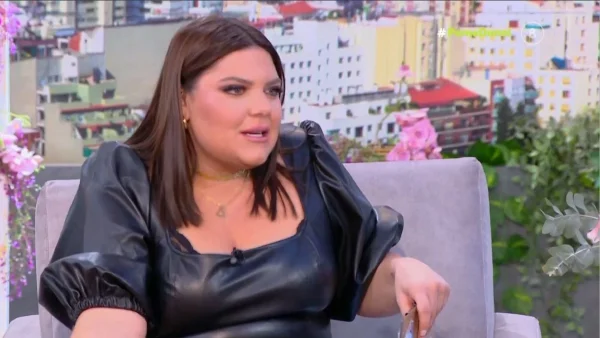 «Το μόνο που με έχει φέρει σε δύσκολη θέση είναι...» - Η αποκάλυψη της Δανάης Μπάρκα στον αέρα του Mega