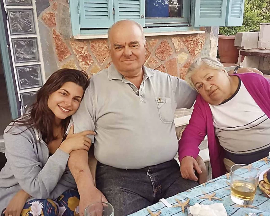 Δανάη Παππά οικογένεια