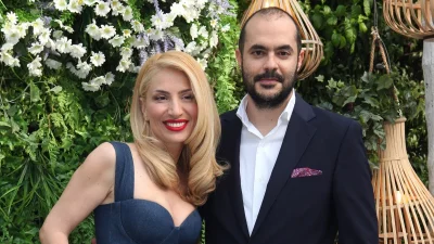 Στιγμές ευτυχίας για την Μαρία Ηλιάκη και τον σύζυγό της Στέλιο Μανουσάκη