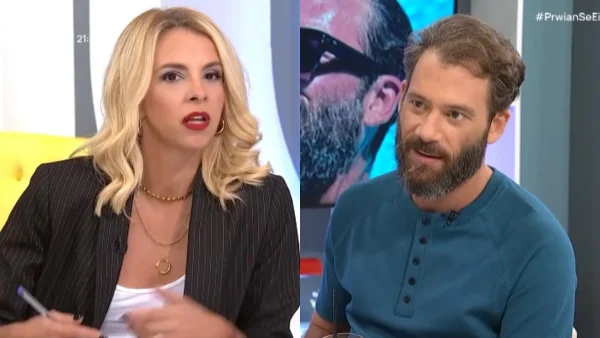 «Να το βουλώνει και να...» - ''Σάστισε'' η Τζένη Μελιτά με την ευχή του Αντίνοου Αλμπάνη στον αέρα του Πρωίαν σε είδον