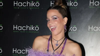 Χάιδευε συνεχώς τη φουσκωμένη της κοιλίτσα - Η νέα έξοδος για την εγκυμονούσα Κατερίνα Στικούδη στο πλευρό του Σερίφη