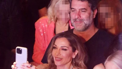Στα γυρίσματα του Σασμού η Δέσποινα Βανδή - Ταξίδι "αστραπή" για τα μάτια του Βασίλη Μπισμπίκη στην Κρήτη