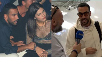 «Μην ακούτε χαζομάρες φεύγω...» - Η αντίδραση του Αλέξανδρου Πολυχρονιάδη όταν τον ρώτησαν για το χωρισμό του από την Μελίνα Νικολαΐδου