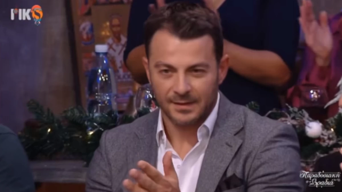 «Είναι μεγάλη χαρά που...» - Η πρώτη εμφάνιση του Γιώργου Αγγελόπουλου σε εκπομπή μετά την ανακοίνωση της εγκυμοσύνης της Βαμβακούση