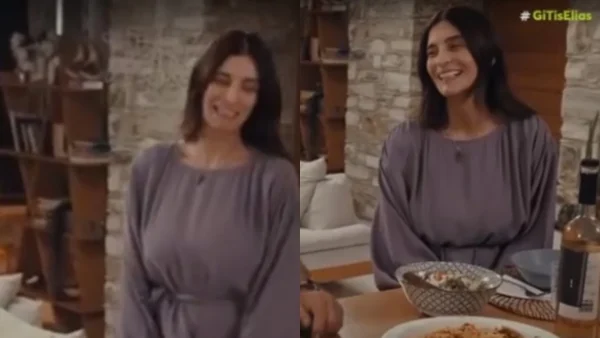 Έγκυος στη ζωή, έγκυος και στη ''Γη της ελιάς'' - Τα πρώτα πλάνα της Αντιγόνης Κουλουκάκου με φουσκωμένη κοιλίτσα (Βίντεο)