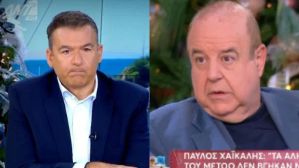 «Μήπως να ψάξει πίσω από τις προτάσεις αν κρύβεται κάποιος Λιάγκας;» - Η άγνωστη κίνηση του παρουσιαστή για να βοηθήσει επαγγελματικά τον Παύλο Χαϊκάλη