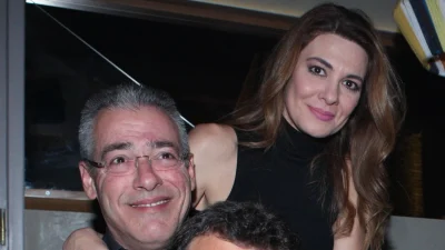 Στιγμές ευτυχίας για την Φαίη Μαυραγάνη και τον Νίκο Μάνεση - Η φωτογραφία από το γάμο τους