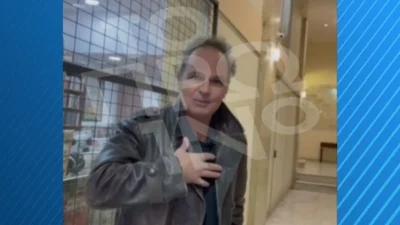 Σταμάτης Γαρδέλης: Η αντίδραση στην κάμερα μετά την παραμονή του στο Άγιο Όρος - Οι μόνες λέξεις που ψέλλισε