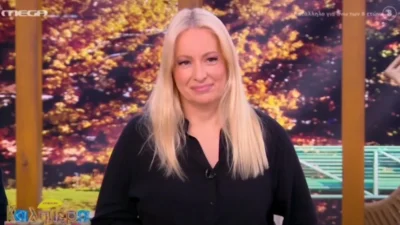 Αφροδίτη Γραμμέλη: Επέστρεψε στο πλατό του Mega Καλημέρα - Τα πρώτα λόγια μετά τον θάνατο του πατέρα της