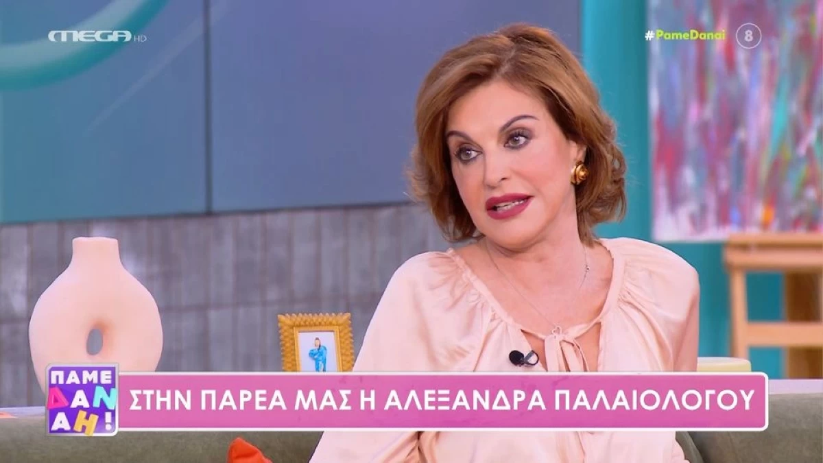 Αλεξάνδρα Παλαιολόγου: «Στην εμμηνόπαυση πήρα πολλά κιλά, και νερό να έπινα...»