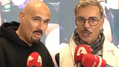 Λάκης Γαβαλάς: «Είναι και ο Σκουλός εδώ; Ωραία!», «Ήρθα για την παράσταση», απάντησε εκείνος - Η αντίδραση τους για το My style rocks