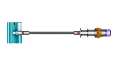 Η ισχυρή ασύρματη σκούπα της Dyson ξεμπερδεύει τις τρίχες, αποκαλύπτει την αόρατη σκόνη και τώρα σφουγγαρίζει τα σκληρά δάπεδα
