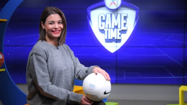 Η Survivor Ειρήνη Κολιδά στο ΟΠΑΠ Game Time για τα μεγάλα ματς του Σαββατοκύριακου