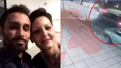 Θεσσαλονίκη: Η στιγμή που μεταφέρουν το μπαούλο με τη σορό της 41χρονης εγκύου και πετούν το ματωμένο στρώμα - Βίντεο ντοκουμέντο