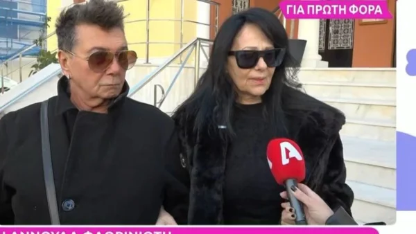 Μάχη Φλωρινιώτη: Μαυροφορεμένη και με "τσακισμένη" φωνή για το γιο της, Νίκο - «Γιατί μετά τον πατέρα και το παιδί;»