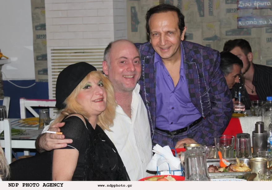 Όλγα Πρωτονοτάριου Γιώργος Λαμπάτος Σπύρος Μπιμπίλας