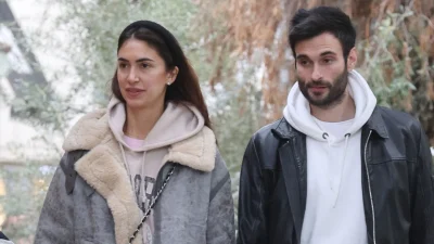 Άννα Πρέλεβιτς & Νικήτας Νομικός: Ρομαντική βόλτα για το ερωτευμένο ζευγάρι - Περπατούσαν χέρι χέρι