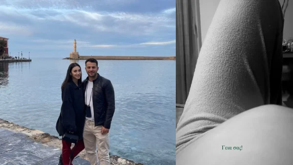 Δήμητρα Βαμβακούση: Το ανατριχιαστικό βίντεο την ώρα που το μωρό της κλωτσάει - Η κοιλίτσα της έχει φουσκώσει πολύ